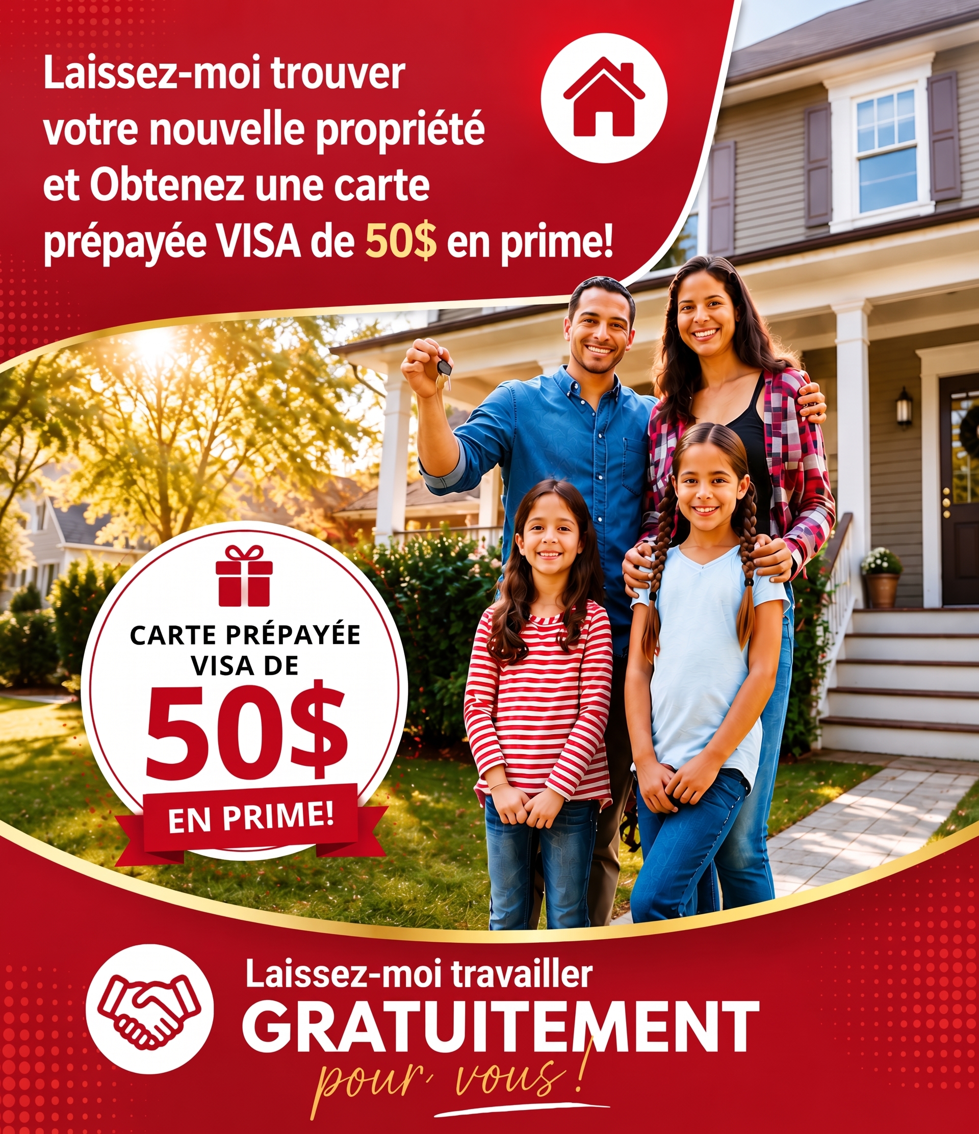 William Poulin-Lord – Courtier Immobilier Proprio Direct – Laissez- mois trouver votre propriété et Obtenez une carte prépayée VISA de 50$ en prime!